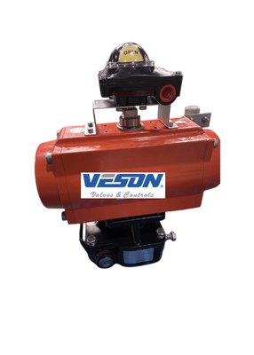 Doppelwerkende Marine Control Mode Pinion Actuator gemaakt van 316SS 304SS materiaal