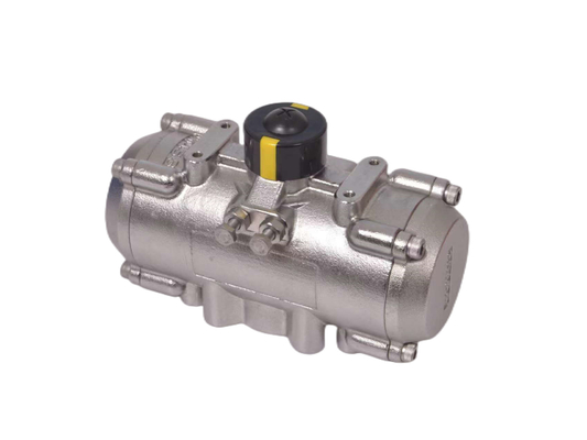 Pneumatische actuator van pijpleidingskleppen Dubbelwerkende Marine Control Mode Pinion Actuator Gemaakt van 316SS 304SS materiaal