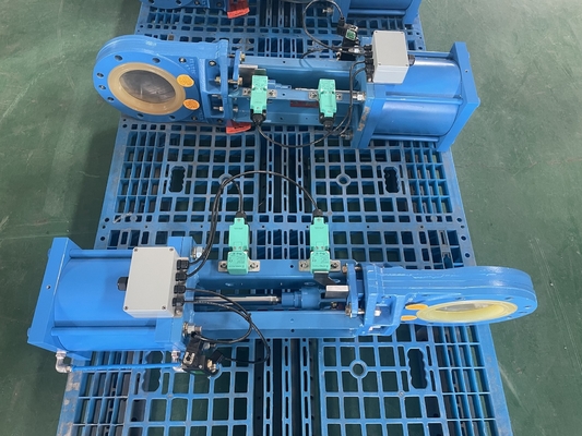 Pneumatische actuator van pijpleidingskleppen van gietijzer Pneumatische aan- en afklep / tweerichtingspneumatische klep Heavy Duty type