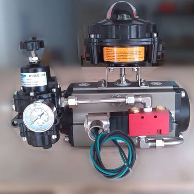 Explosion-Proof Pneumatic Ball Valve with IP66 & IP68 Weatherproof and Clamp Connection