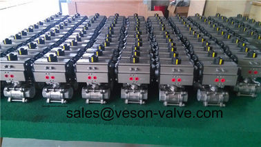 Doppelwerkende Marine Control Mode Pinion Actuator gemaakt van 316SS 304SS materiaal