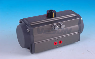 Rotatiehoek 0-90 graden Marine Hard Anodizing Pinion Actuator voor optimale prestaties