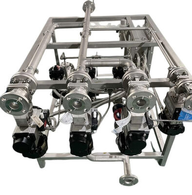 Industriële Gebruiks Skid Gemonteerde Apparatuur met Drijvende Kogelkraan en Doorstroomtype voor Proces Skids