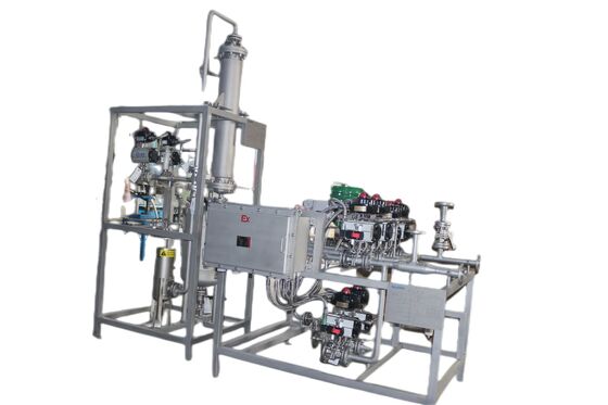 Industriële Gebruiks Skid Gemonteerde Apparatuur met Drijvende Kogelkraan en Doorstroomtype voor Proces Skids