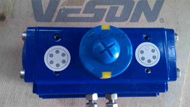 Rotatiehoek 0-90 graden Marine Hard Anodizing Pinion Actuator voor optimale prestaties