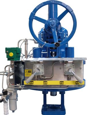 Dubbelwerkende stalen pneumatische lineaire actuator voor aangepaste kleppentoepassingen