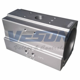 De Luchtactuator ISO5211/DIN3337 3 van de luchtkwartdraai de Pneumatische Draai van het Positiedeel