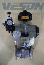 Kitz Pneumatische aandrijving Flanged Ball Valve 2 Way Pneumatische aan-/uitbalk