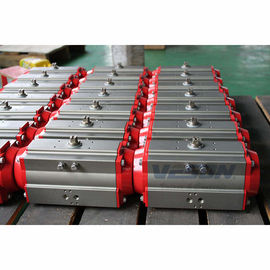 Rotatiehoek 0-90 graden Marine Hard Anodizing Pinion Actuator voor optimale prestaties