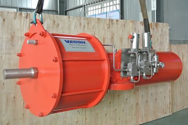 Pneumatische actuator van pijpleidingskleppen High Efficient Scotch Yoke Pneumatische actuator Valvesysteem Integrator