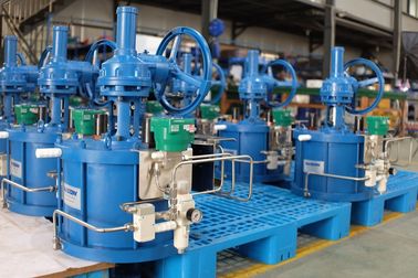 Lineaire pneumatische aandrijving actuator automatiseren van de meeste soorten van stijgende stam klep