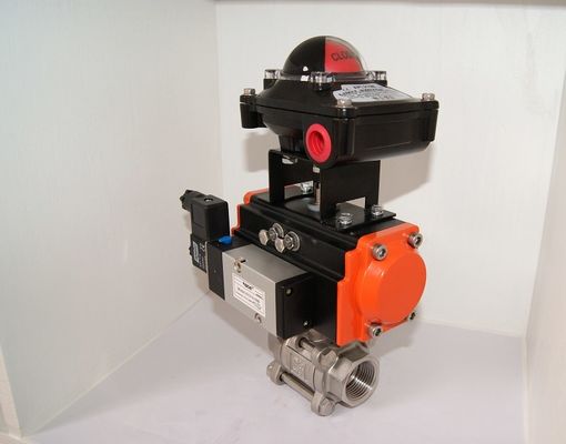 Pneumatische actuator van pijpleidingskleppen van gietijzer Pneumatische aan- en afklep / tweerichtingspneumatische klep Heavy Duty type