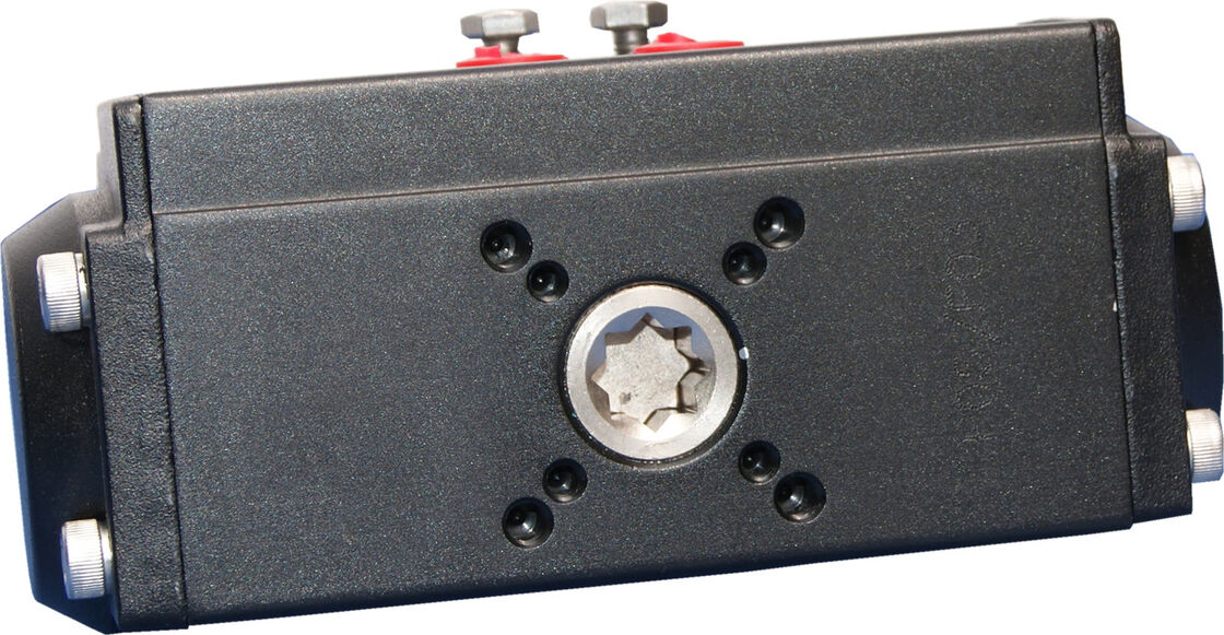 PTFE-gecoate harde geanodiseerde aluminium pneumatische actuator met ISO5211 & DIN3337 standaard voor kleppenbewerking