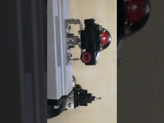 VESON Pneumatische afsluiter pneumatische flens kogelkraan