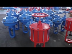 Lineaire zuigerpneumatische actuator voor de poortklep