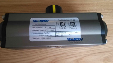 Kwartdraai 180 Graad Pneumatische Roterende Actuator versus-052da-180°