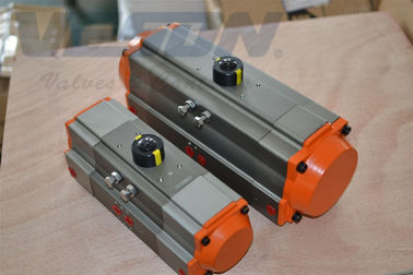 90° Actuator van de omwentelings Pneumatische Lucht met Internationaal Verklaard Normence