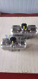 Dubbelwerkend Roestvrij staal Pneumatisch Actuator SS304 SS316 Materiaal