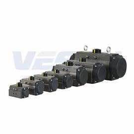 Actuator van de het Deeldraai van de aluminiumlegering/Enige de Zuigeractuator/Rek en Pignon van de Acterenlucht
