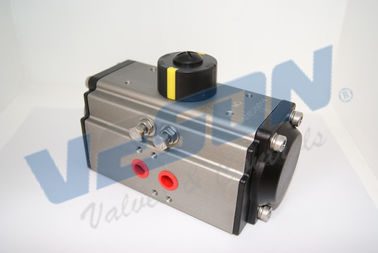 Pneumatische de Luchtactuator van de aluminiumlegering, Dubbelwerkende Actuator Met een laag bedekte Ptfe
