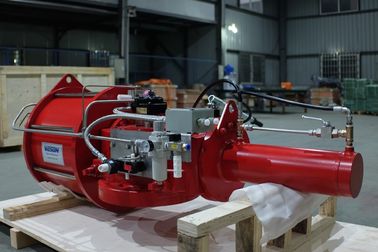 Juktype van de de lenteterugkeer Schots Pneumatisch Actuator Knoestig Gietijzer ISO9001: 2015 Goedgekeurd