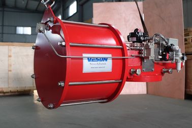 Hoog Efficiënt Schots Juk Pneumatisch Actuator Gietijzer met Compact Ontwerp