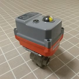 Weerstand van de de Kogelklep Hoge Slijtage van het messingsroestvrije staal de Elektrische Aangedreven