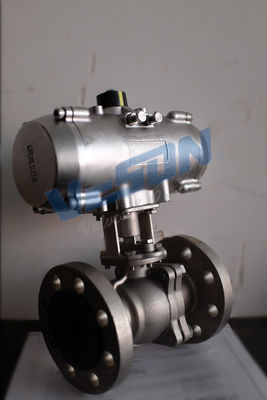 SS304 roestvrij staal Roterende Actuator Actuator van de Kogelklepkwartdraai Kogelklep (Open/Dichte Lucht)